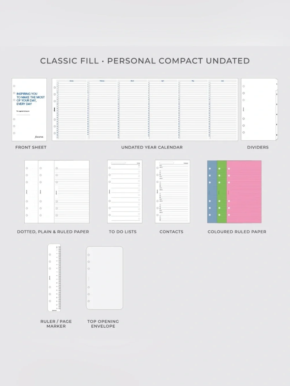 filoFAX slim zip